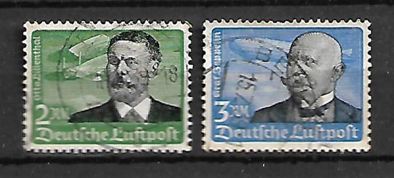 GERMANY STAMPS. AIR MAIL 1934. Mi.#538, 539