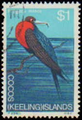 Cocos Islands #8-19, Complete Set(12), 1969, Birds, Marine LIfe, Used