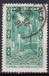 1936 Algeria Scott # 85 Cemetery