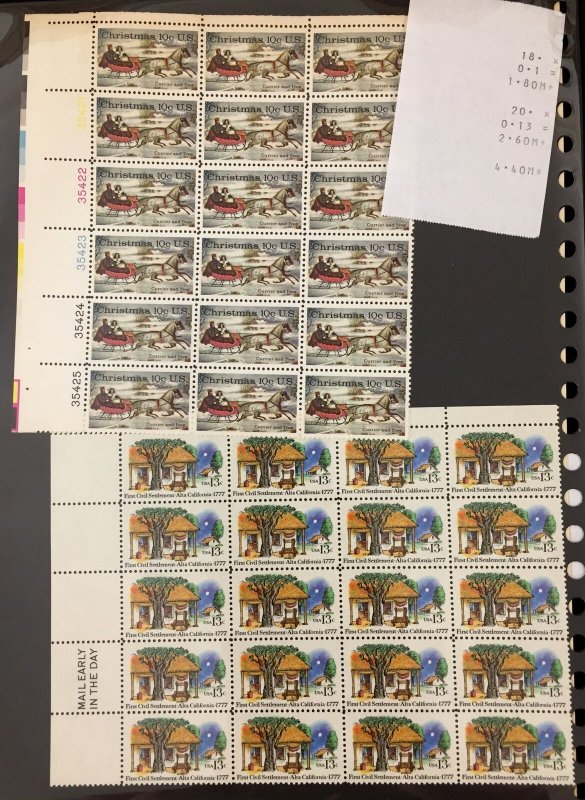 USA 1970s/80s Wildlife MNH (150+) Mint Face $64+ CP2996