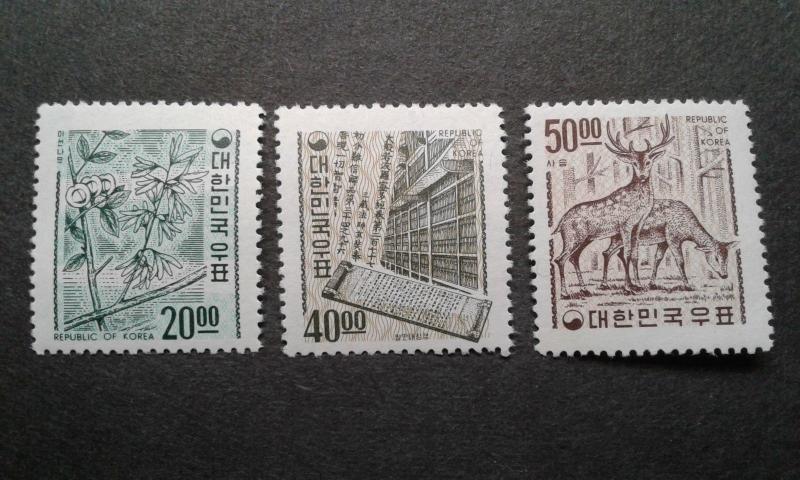 South Korea #582-584 MNH ~1810