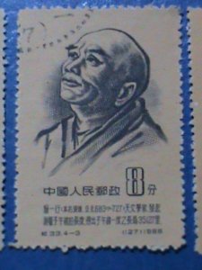 ​CHINA STAMP:1955,SC# 245-8 ANCIENT SCIENTIST :CTO STAMP NH-SET. LAST ONE