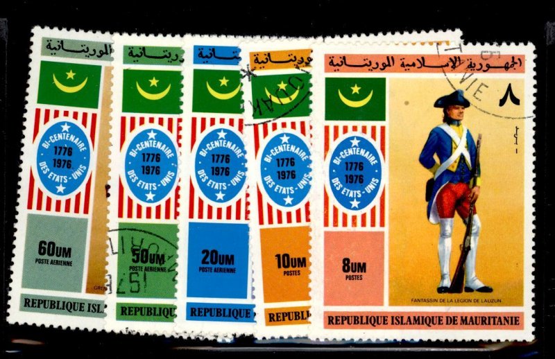 Mauritania #341-2/C162  Single (Complete Set)