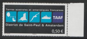 TAAF 2015 District de Saint-Paul & Amsterdam MNH A3939
