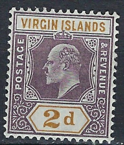 British Virgin is 31 MLH 1904 issue (ak2467)