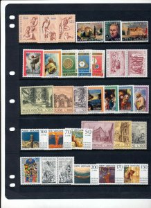 VATICAN 1970s/80s Art Religion MNH Collection(Appx 180 Items) ZA 994