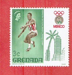 GRENADA SCOTT#282 1968 3c OLYMPICS - MNH
