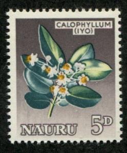 Nauru SC#51 Balsam Flower 5d MNH