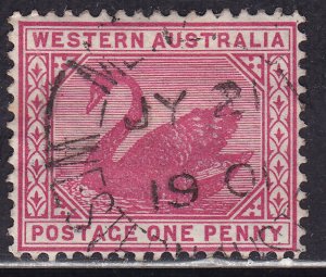 Western Australia 73 Swan 1p 1899