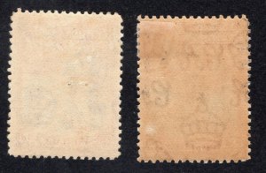 Bermuda 1938 3p carmine & black Lighthouse, Scott 121 MH (2 shades)