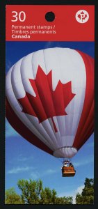 Canada 2423b Booklet BK440 MNH Canadian Pride, Helicopter, Balloon, Space