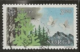 Norway ^ Scott # 893 - Used