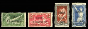 Syria #133-136 (YT 122-125) Cat€218, 1924 Olympic Games, set of four, never...