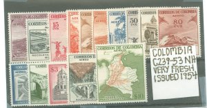 Colombia #C239-53  Single (Complete Set)