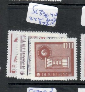 SOUTH KOREA SC 338-340, 342  MOG    PPP1001H