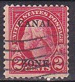 Canal Zone 84 1925 Overprint Used