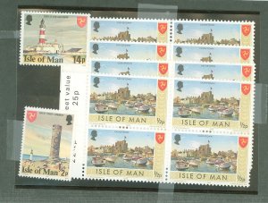 Isle of Man #12/113/124 Mint (NH) Multiple