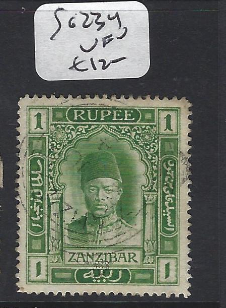  ZANZIBAR  (PP0809B) SULTAN 1R  SG 234   VFU