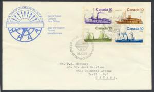 FDC  SG 851a block of 4 SC# 703a SPECIAL - please read details - Ships