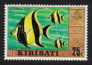 Kiribati Moorish idol Fish 25c 1980 MNH SG#129