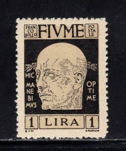 Fiume stamp #95, MH,  CV $20.00