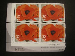 Scott 3069, 32c Georgia O'Keeffe, PB4 #S11111 LL, MNH Commemorative Beauty