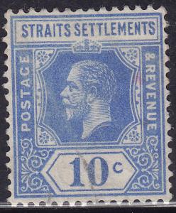 Straights Settlements 159 USED 1918 King George V