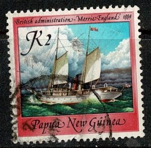 Papua New Guinea #676 used K2 ship