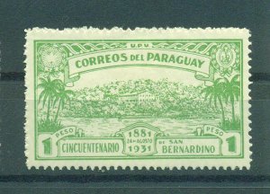 Paraguay sc# 320 mh cat value $.50