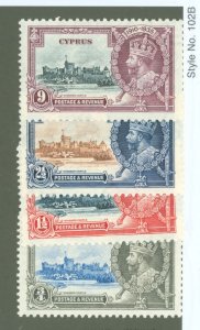 Cyprus #136-39 Unused Single (Complete Set)