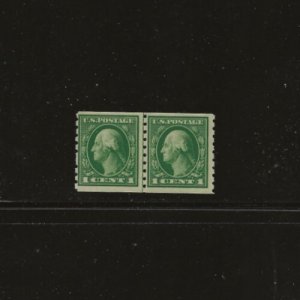 US Scotts #412 Line pair Fine/Very Fine MNH Cat. Value $260.00              #142