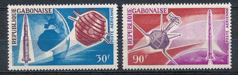 Gabon - Transportation Space MNH (1966)