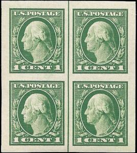 1916 US SC # 481 SUPERB JUMBO CENTER LINE  BLK  NH og   - VERY SOUND.