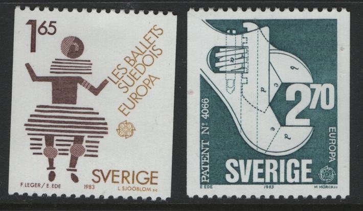 SWEDEN  1460-1461   MNH  EUROPA SET