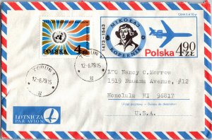 Poland, Worldwide Postal Stationary, Aviation, Space