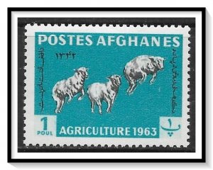 Afghanistan #637 Agriculture Day MH