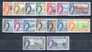 1954  Sc #158-73 MNH** cv.$86 ( 825 Bahamas )