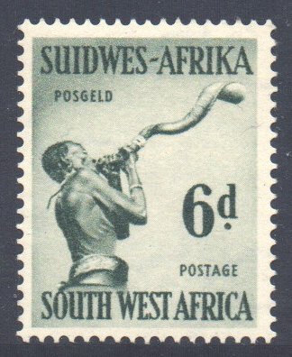 South West Africa SWA Scott 254 - SG159, 1954 Elizabeth II 6d MH*