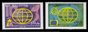 Maldive Islands 1344 - 1345 MNH