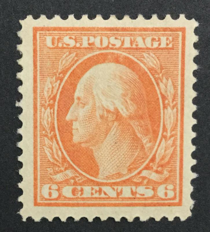 MOMEN: US #379 MINT OG H VF JUMBO #24042