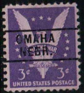 U.S. Precancel - Nebraska, Omaha - Scott 905