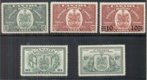 CANADA #E7-11 Complete Spec. Delivery, og, NH, VF, Scott $87.25