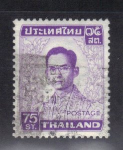 THAILAND SCOTT #608 USED 75s 1972-77