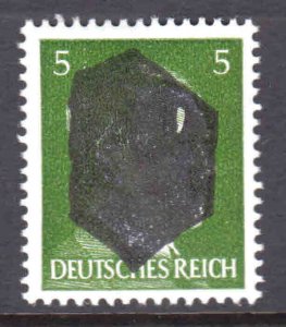 GERMANY 509 1944 SCHWÄRZUNGEN CHEMNITZ 5 C OVPT SIGNED OG NH U/M VF