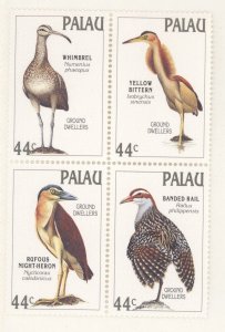 Palau, Scott #190a, Se-Tennant Block of 4, MNH, Birds