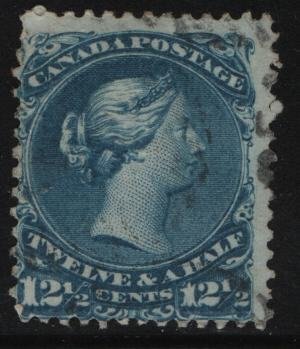 Canada, 28, USED, 1868-76, Queen Victoria