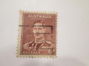 Australia #168 used  perfed 13.5 x 14