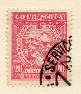 Colombia 1941 Early Issue Fine Used 20c. 172898