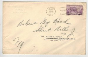 1936 EMBOSSED PMG ENV SIGNED JAMES FARLEY LETTER 783 OREGON - LEWISTON IDAHO