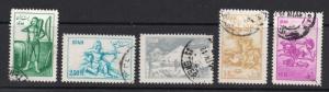 Iran - Sc# 978 - 982 Used  /  Lot 1018242